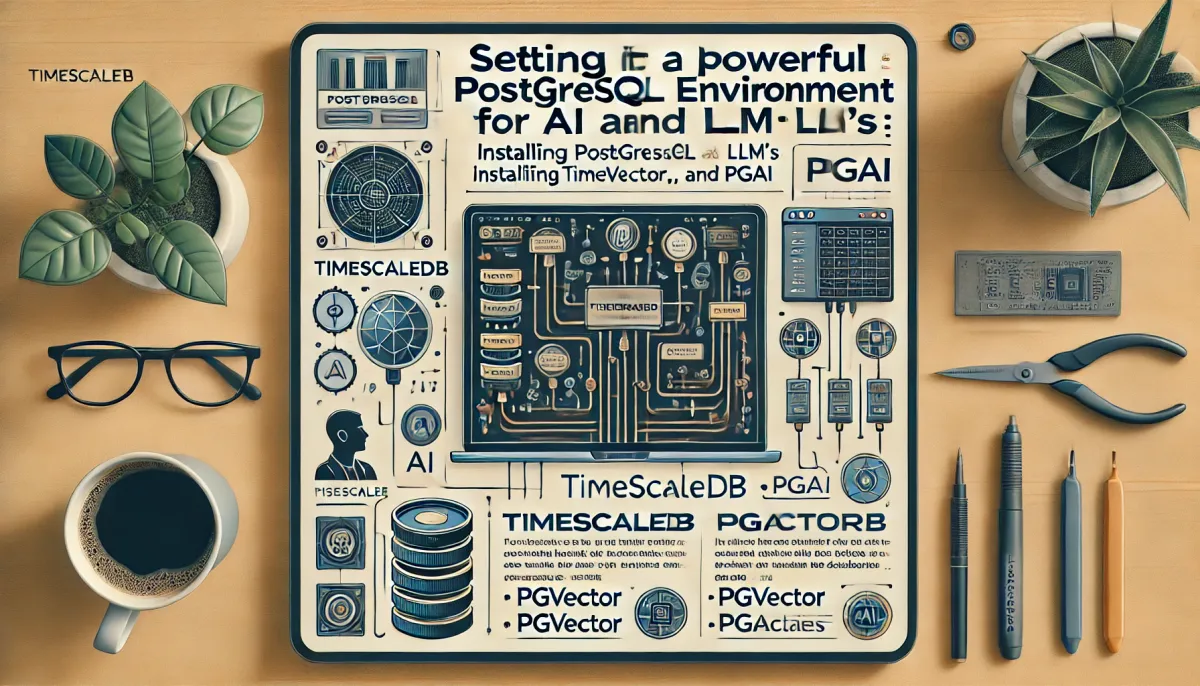 Setting Up a Powerful PostgreSQL Environment for AI and LLM's: Installing TimescaleDB, pgvector, and pgAI